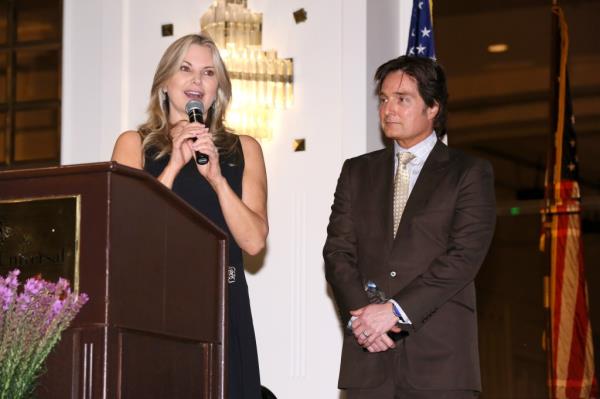 Dr. Peter Grossman accept the Betty Fisher Legacy Award at Evening of Hope 2017 at Sheraton Universal on May 18, 2017 in Universal City, California.