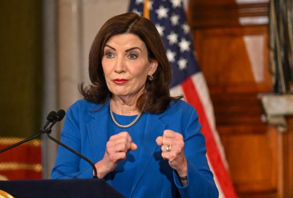 New York Gov. Kathy Hochul