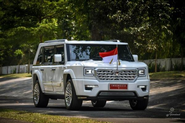 Take a look at the locally-made MV3 Garuda SUV limo picked by new Indo<em></em>nesian president Prabowo as official vehicle (VIDEO)